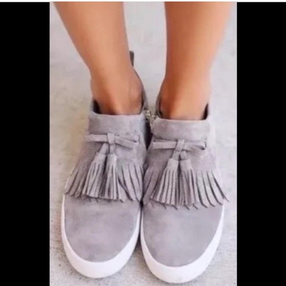 Kate Spade Lenna Tassel Sneakers 9
